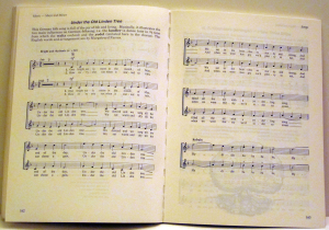 Two-part Song: Under the Old Linden Tree p 162, Music Major and Minor. Typesetting by Playright Music Ltd.